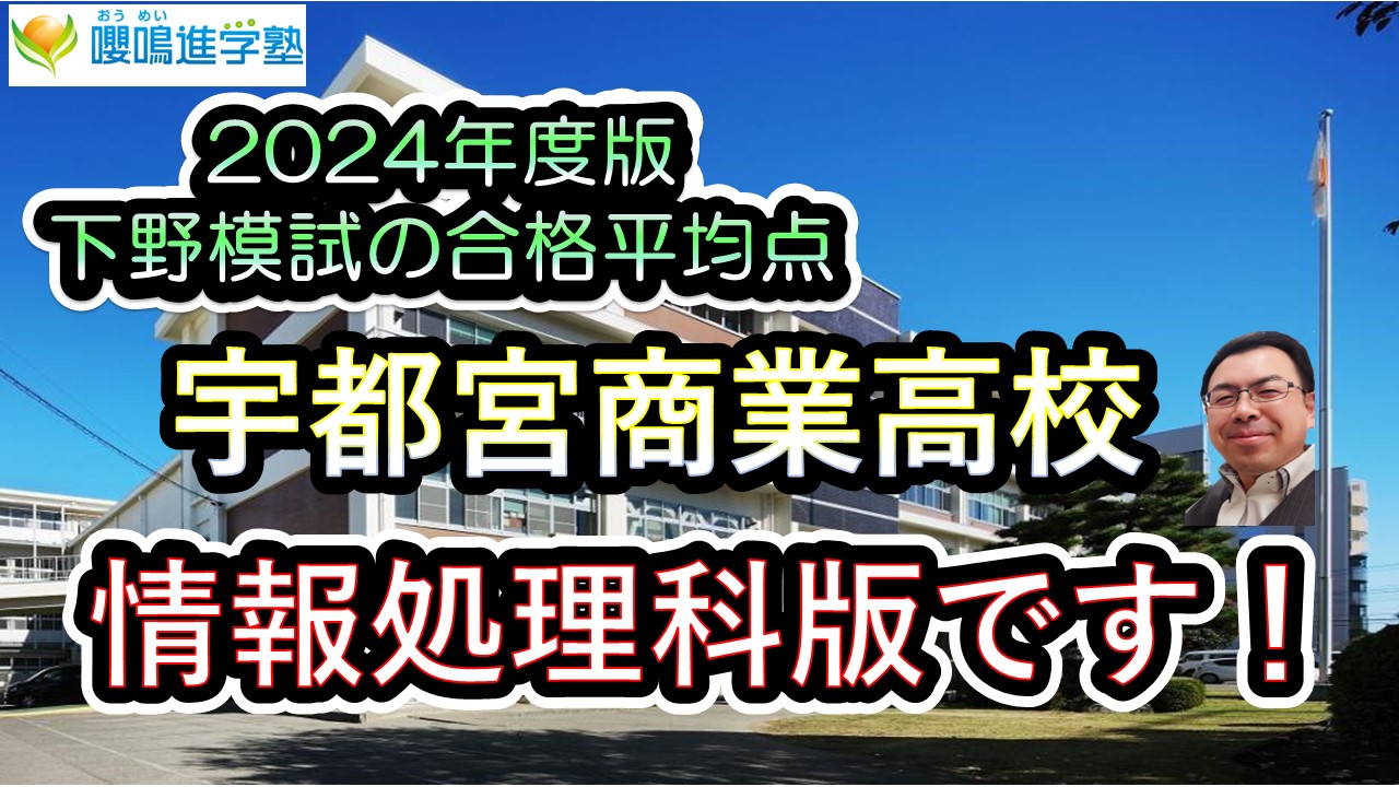 宇都宮 商業 高校 偏差 値